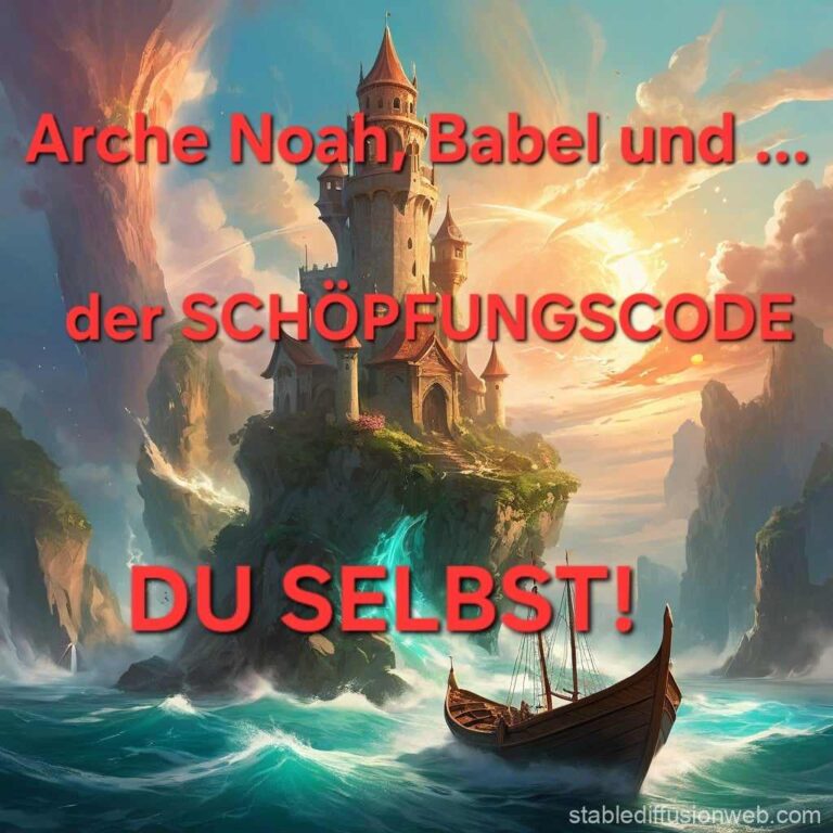 Mehr über den Artikel erfahren Der SCHÖPFUNGSCODE, die ARCHE NOAH und BABEL – DU bist es SELBST!