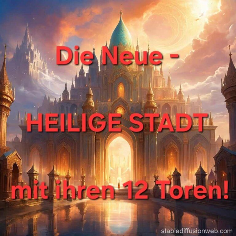 Mehr über den Artikel erfahren Die HEILIGE STADT und SEELE!