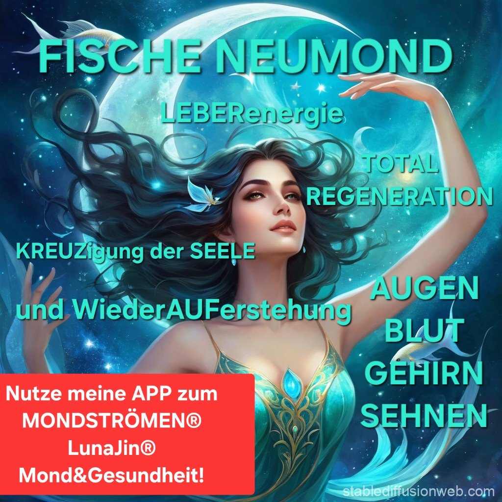 Du betrachtest gerade NEUMOND in den FISCHEN!