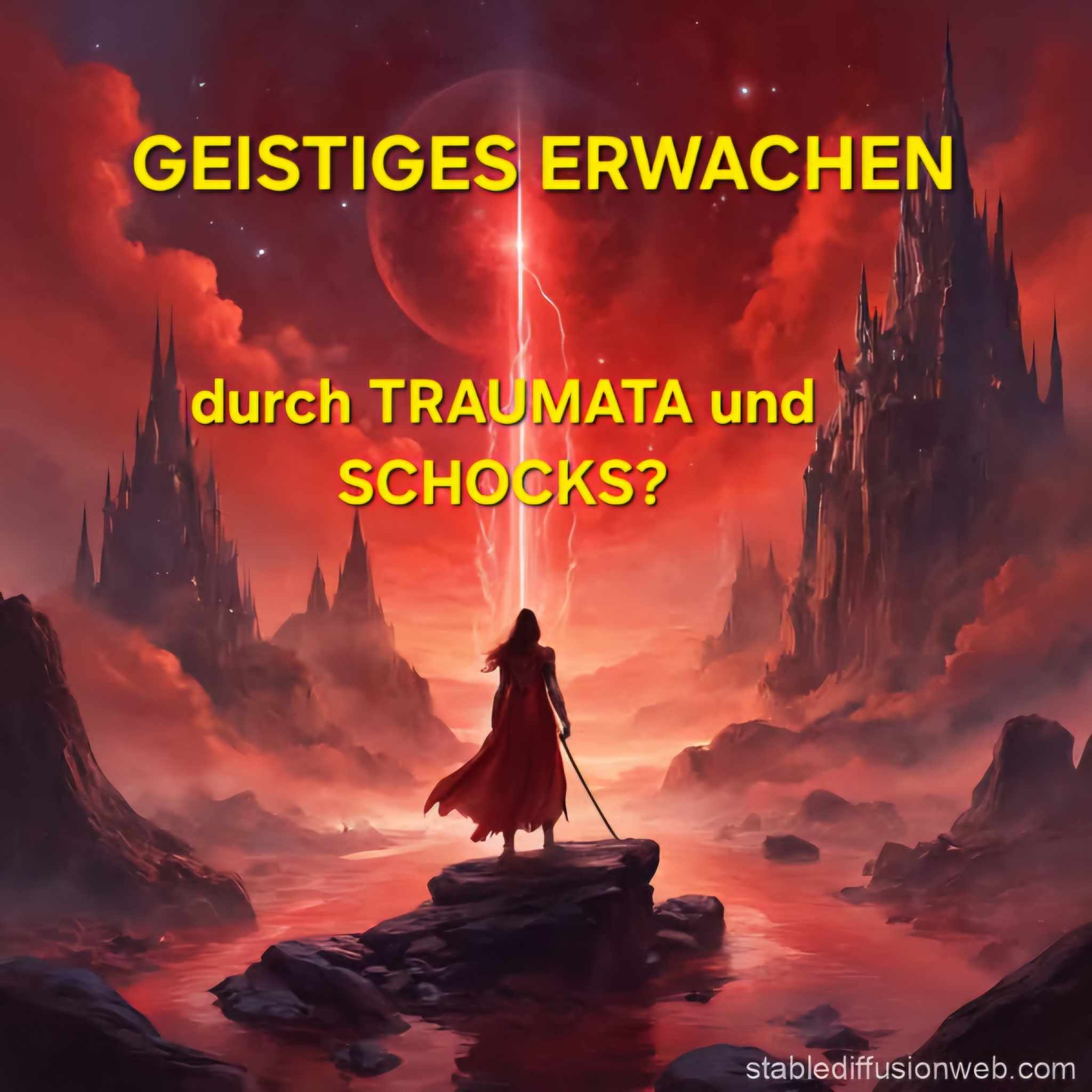 Mehr über den Artikel erfahren Geistiges ERWACHEN durch TRAUMATA und SCHOCKS?
