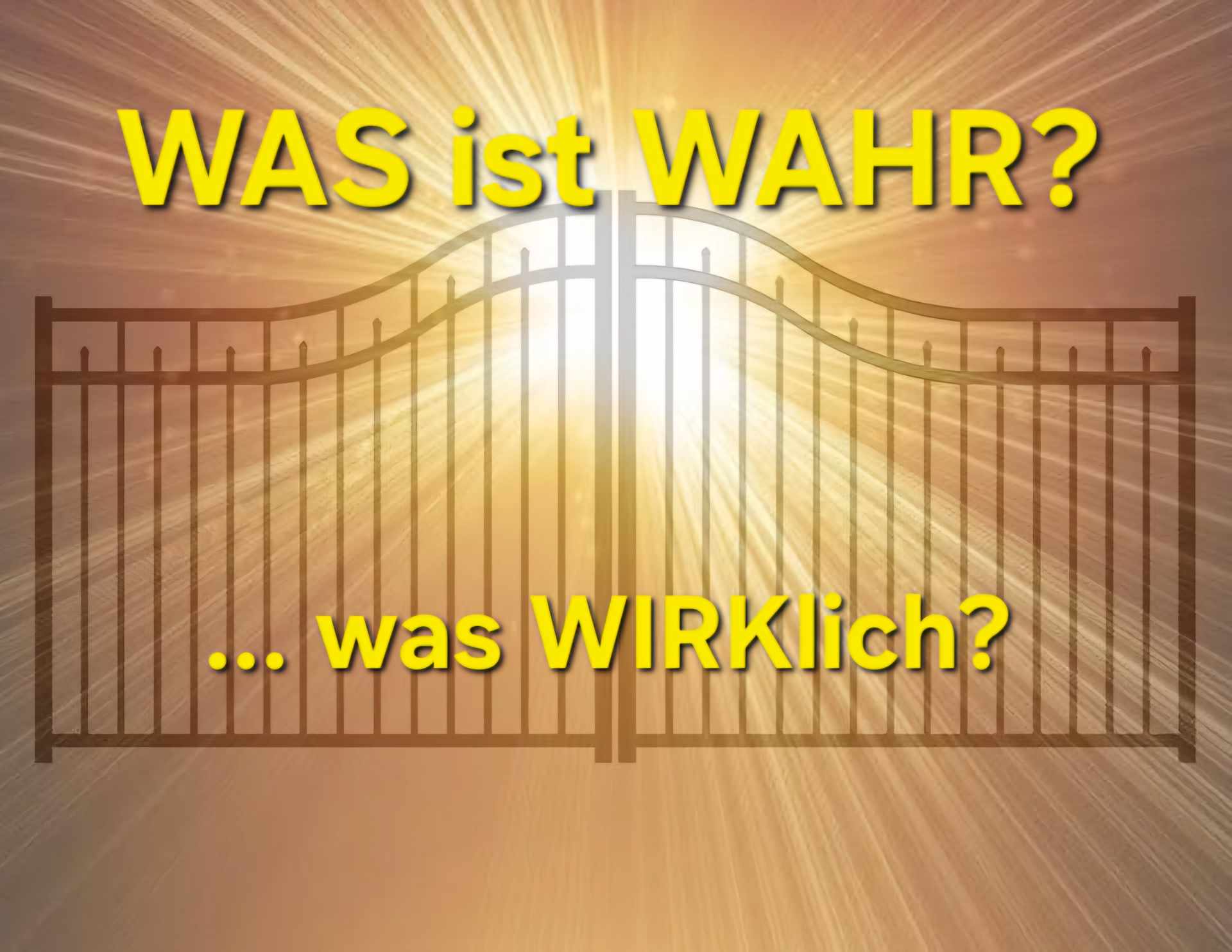 Mehr über den Artikel erfahren Was ist WAHR – was WIRKlich?