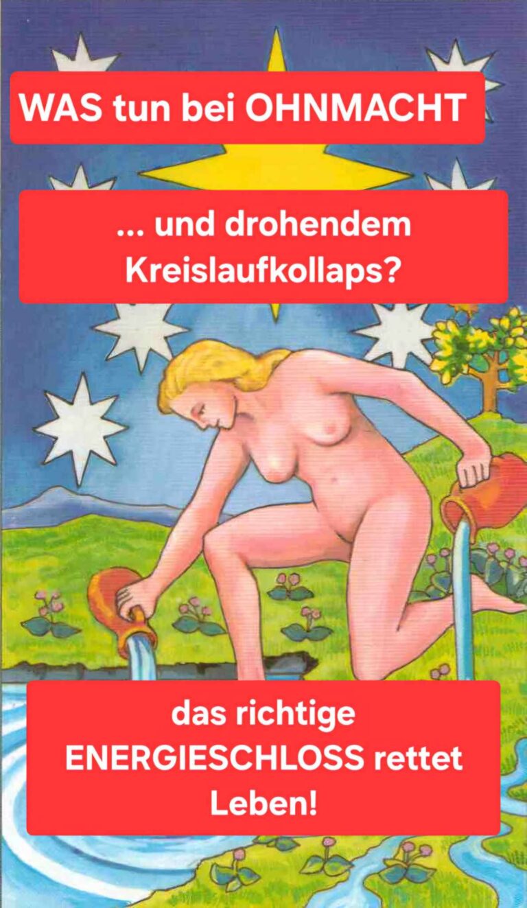 Read more about the article (Deutsch) Stark bei OHN MACHT und Kreislaufkollaps und generelle DIREKTHILFE!