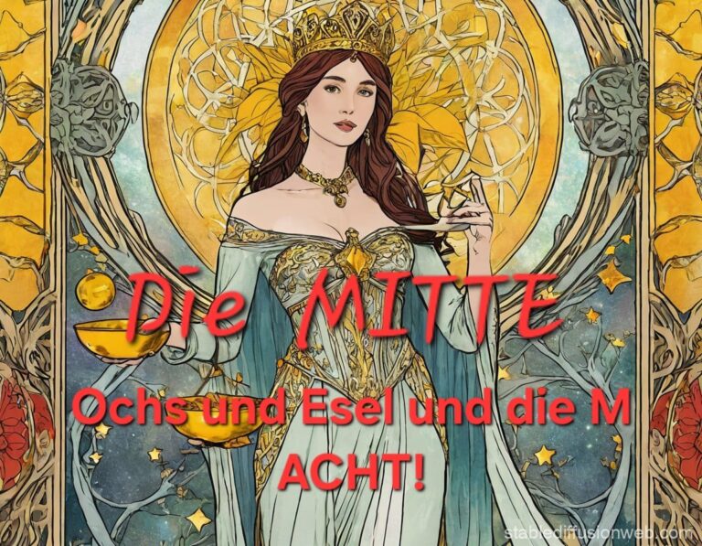 Mehr über den Artikel erfahren Die MITTE – Ochs und Esel – und die M ACHT!