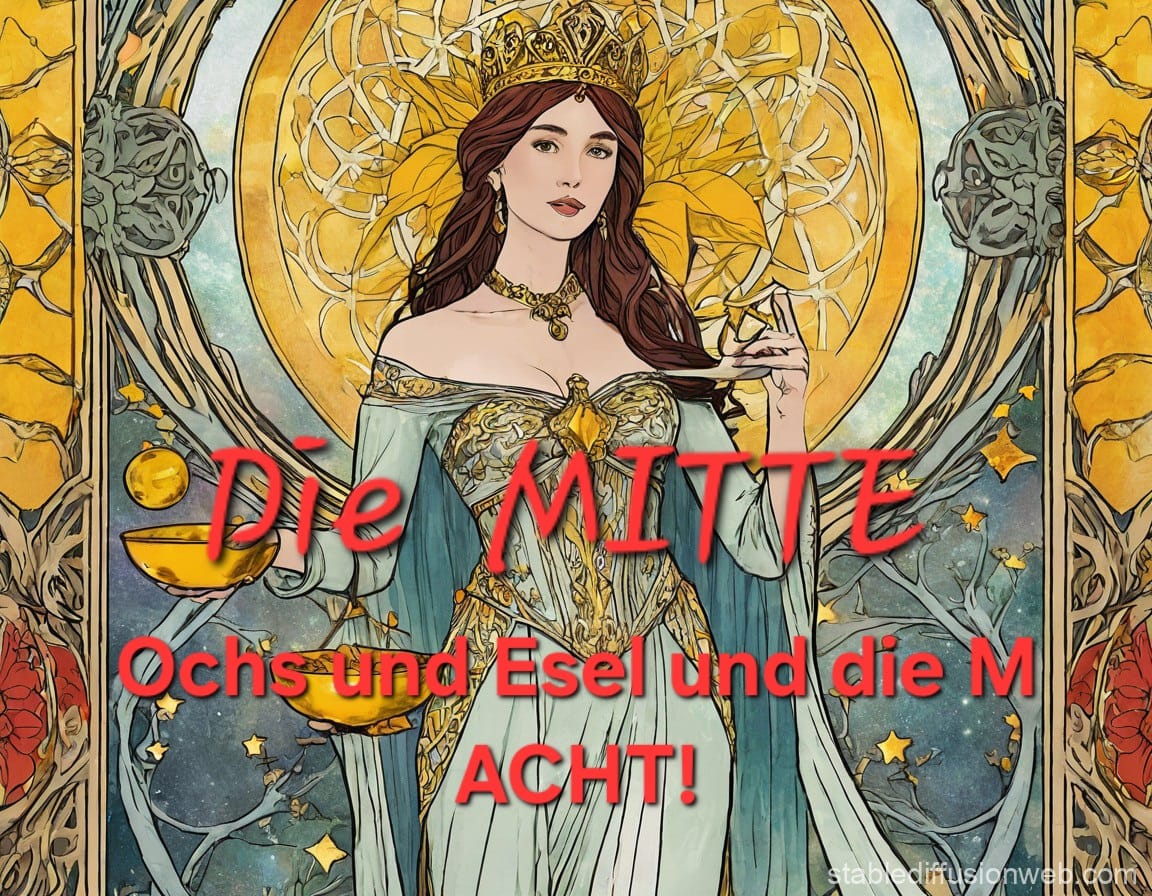 Mehr über den Artikel erfahren Die MITTE – Ochs und Esel – und die M ACHT!
