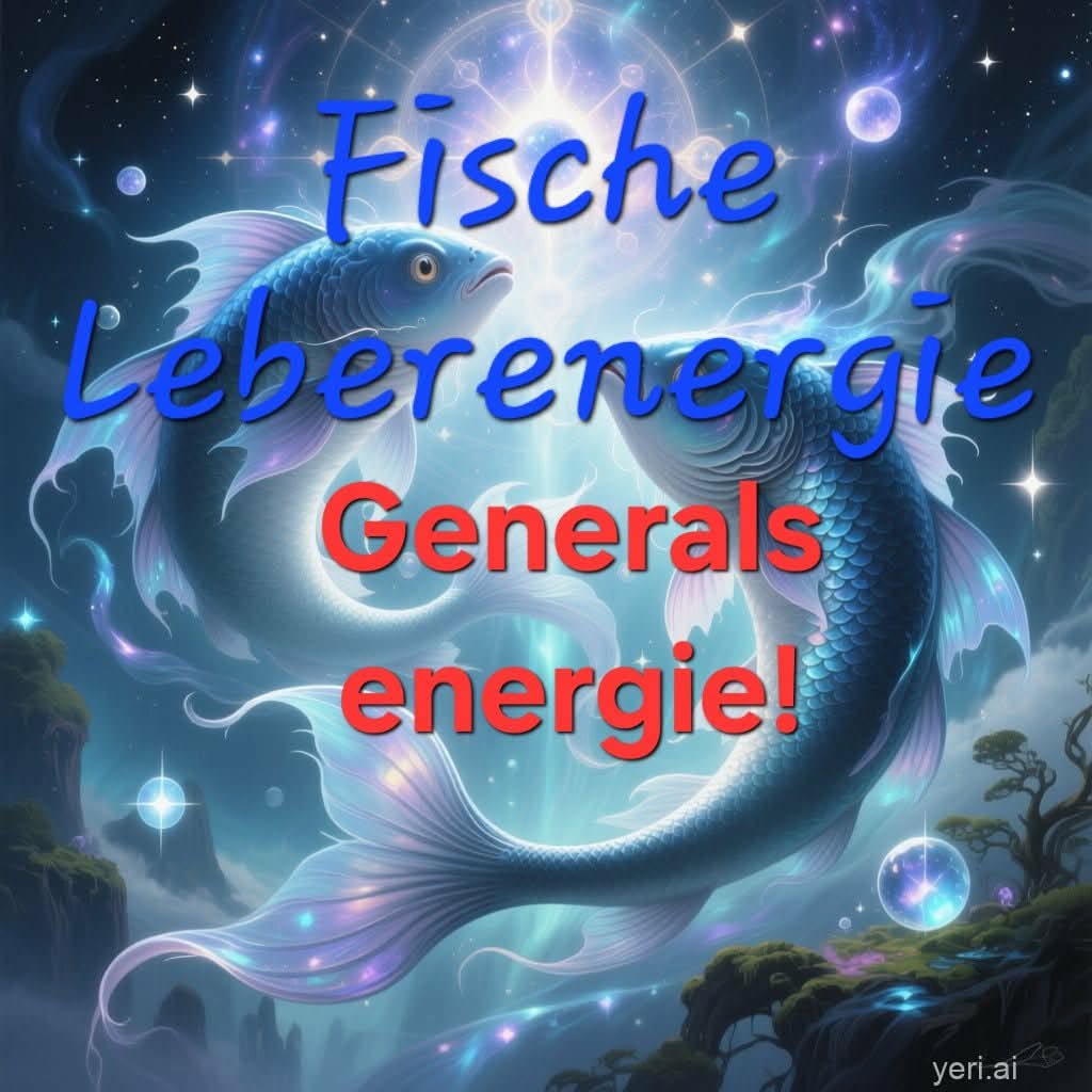 Mehr über den Artikel erfahren FISCHE – LEBERENERGIE!
