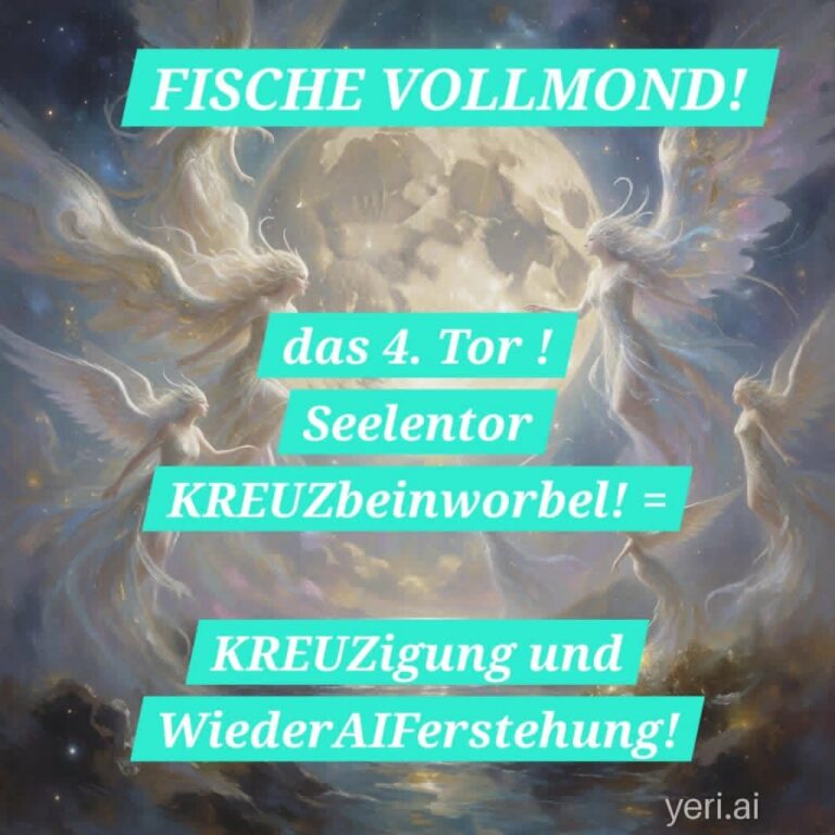 Mehr über den Artikel erfahren FISCHE – VOLLMOND – LEBERENERGIE!