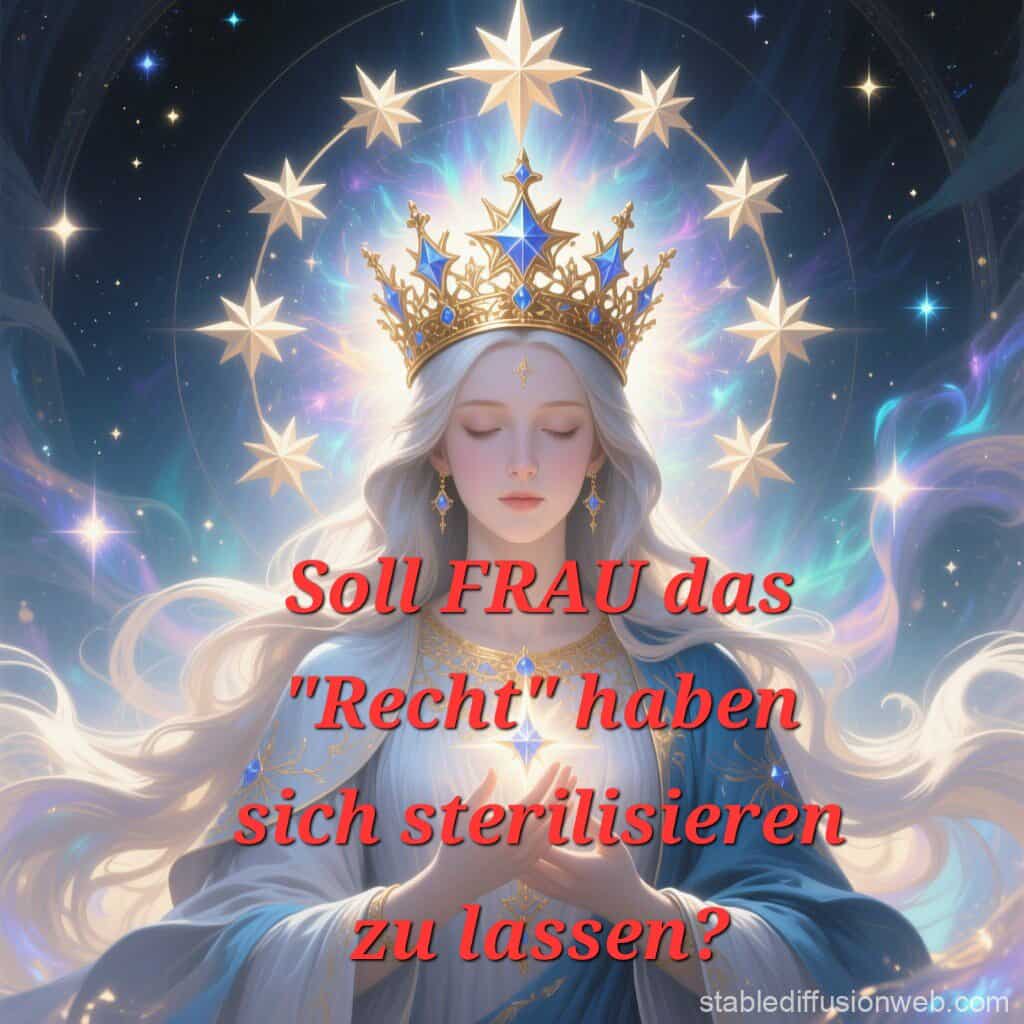 Du betrachtest gerade Soll FRAU das „Recht“ haben, sich ohne medizinische Gründe Sterilisieren zu lassen?