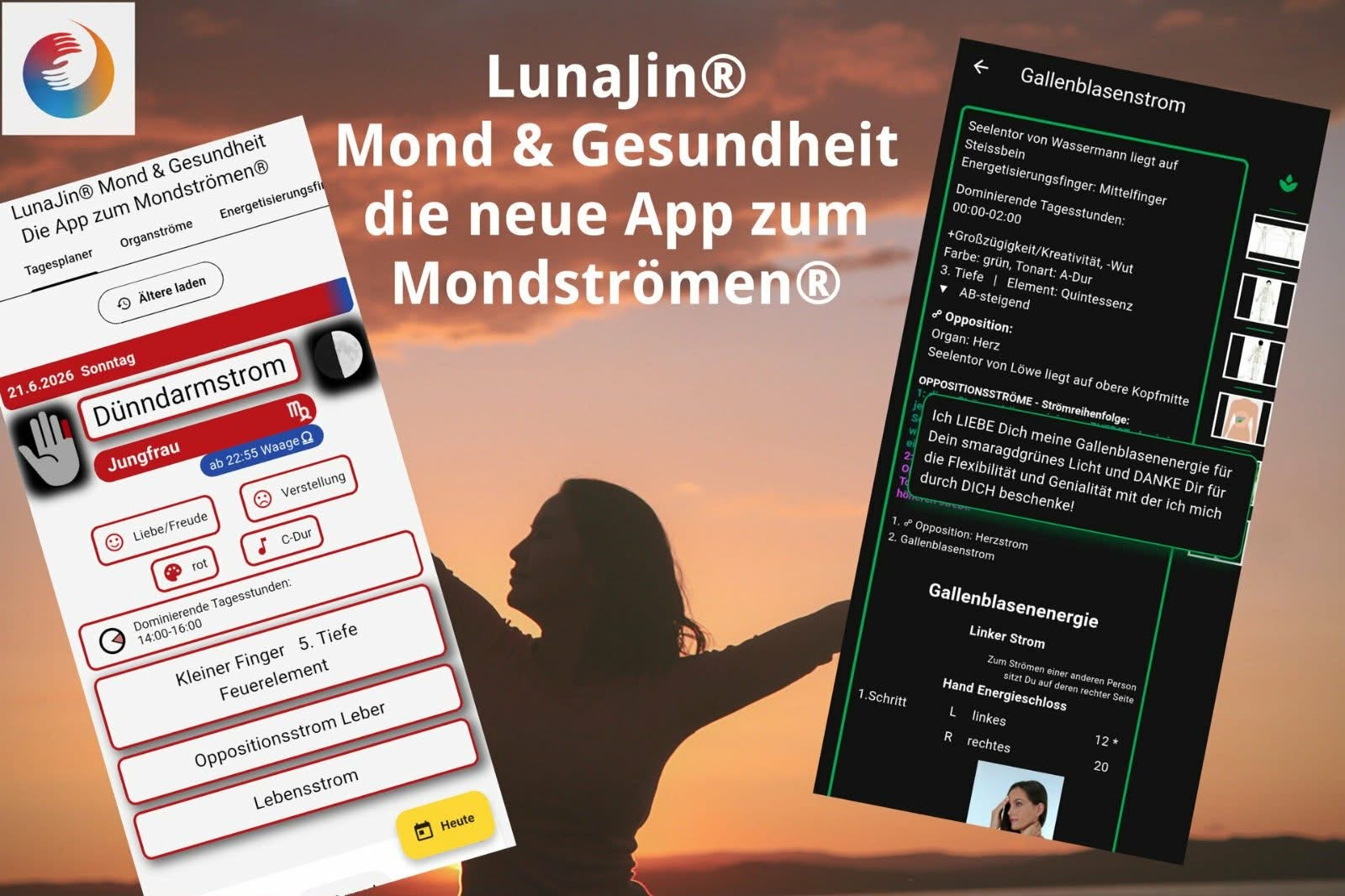 Du betrachtest gerade APP zum MONDströmen® LunaJin® Mond&Gesundheit!