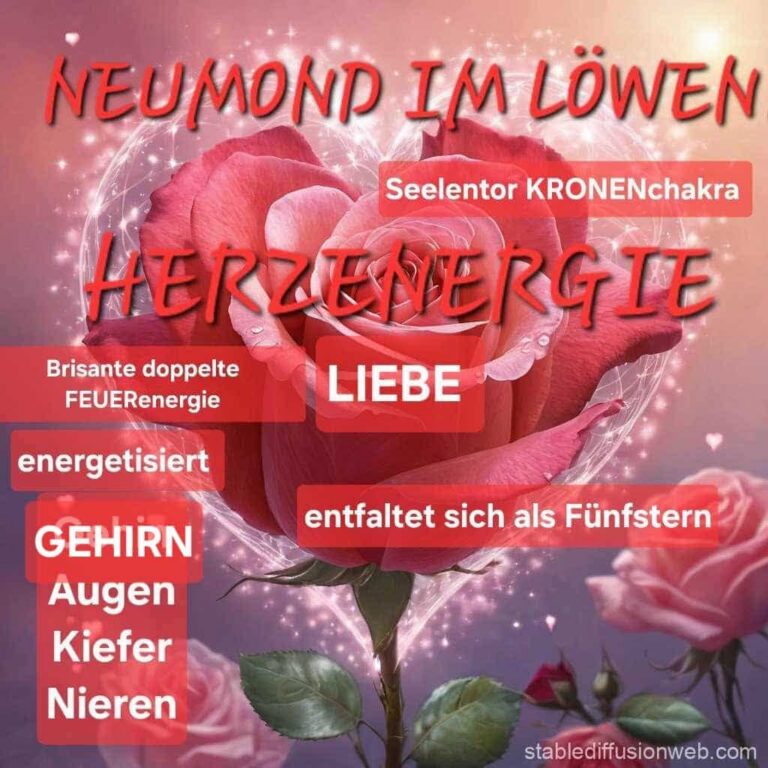 Mehr über den Artikel erfahren NEUMOND IM LÖWEN!! Öffnung des KRONENCHAKRAS – das 7. Chakra – Seelentor des LÖWEN!