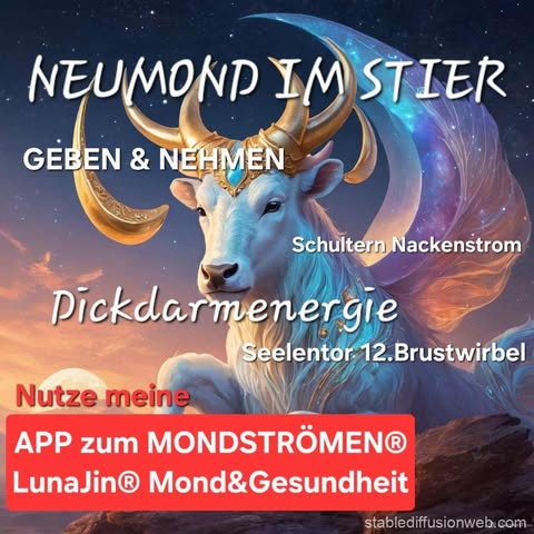 Du betrachtest gerade NEUMOND IM STIER!
