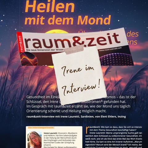 Mehr über den Artikel erfahren INTERVIEW mit mir über das MONDströmen®!