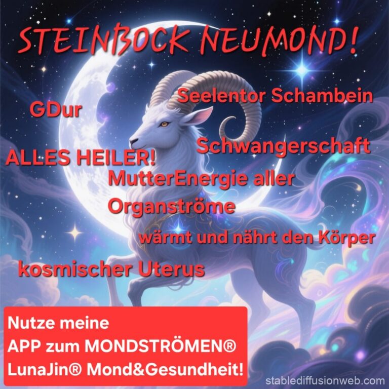 Mehr über den Artikel erfahren STEINBOCK-NEUMOND am 16. Januar!