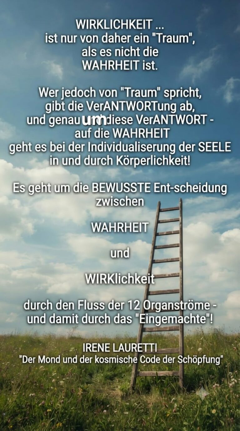 Mehr über den Artikel erfahren WAHRHEIT und WIRKlichkeit