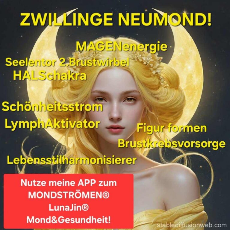 Mehr über den Artikel erfahren NEUMOND in den ZWILLINGEN!