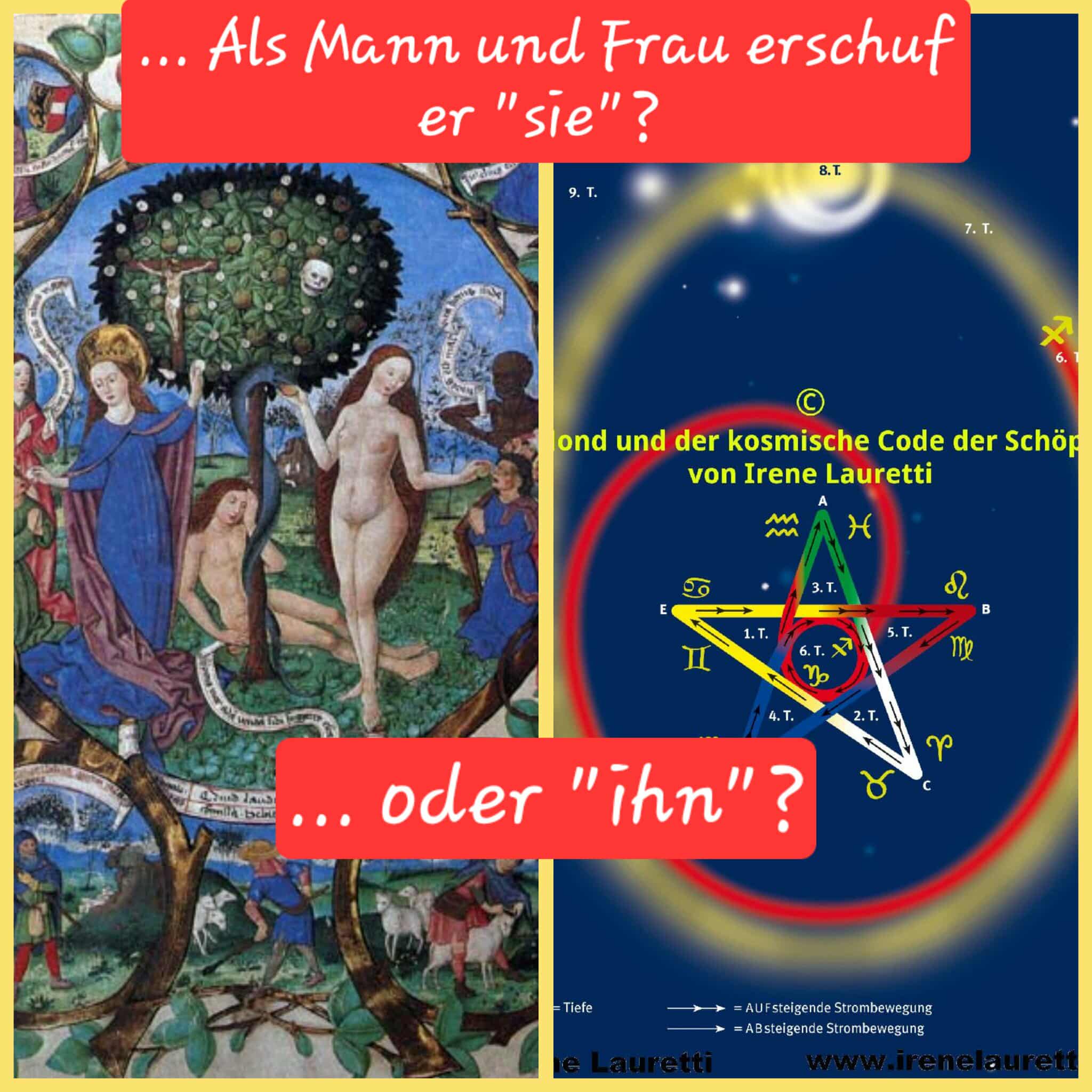 Du betrachtest gerade „ALS MANN UND FRAU ERSCHUF ER … sie ? oder … IHN?